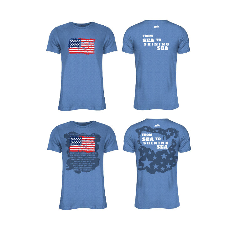 USA Flag Sweat Tee