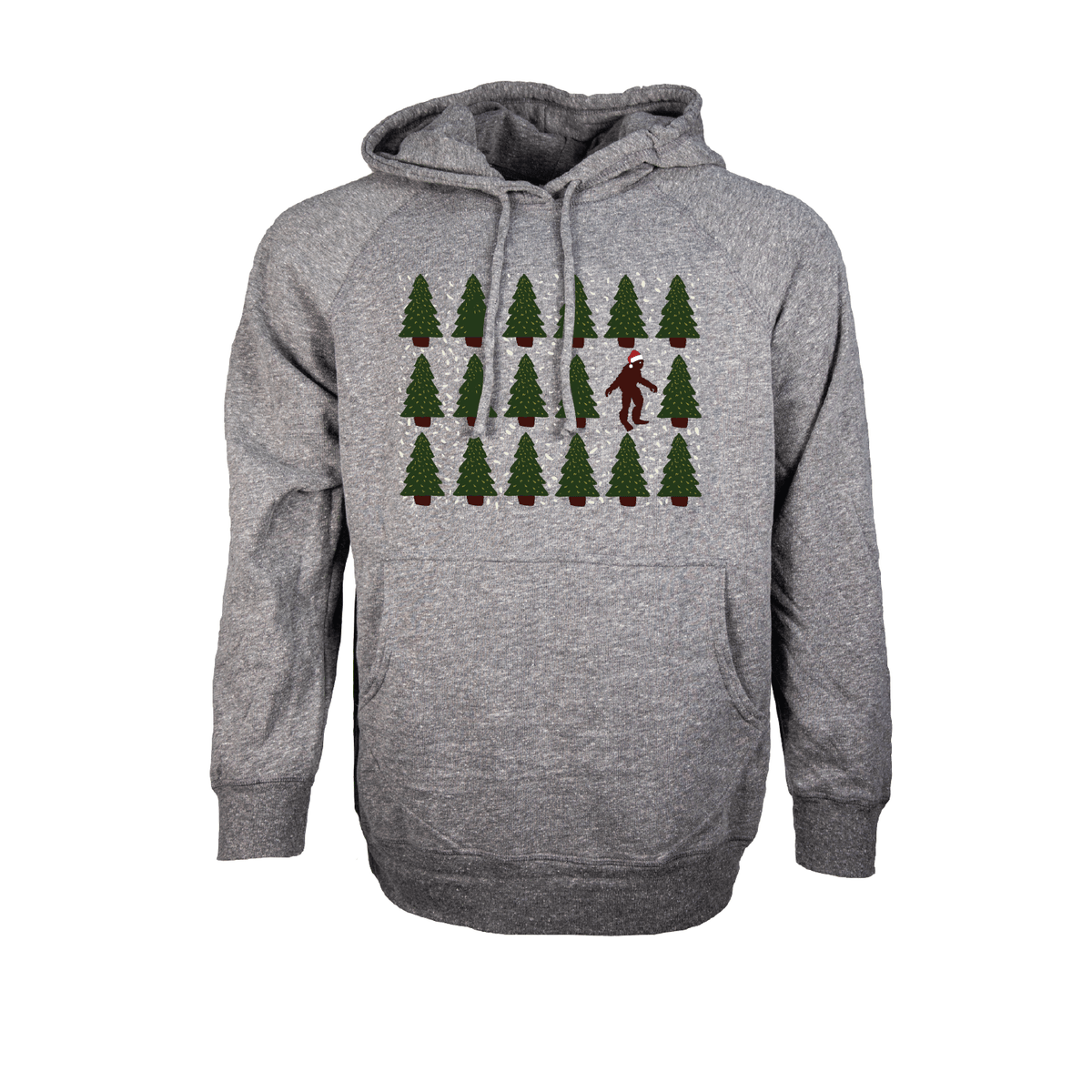 Sasquatch Santa Hoodie