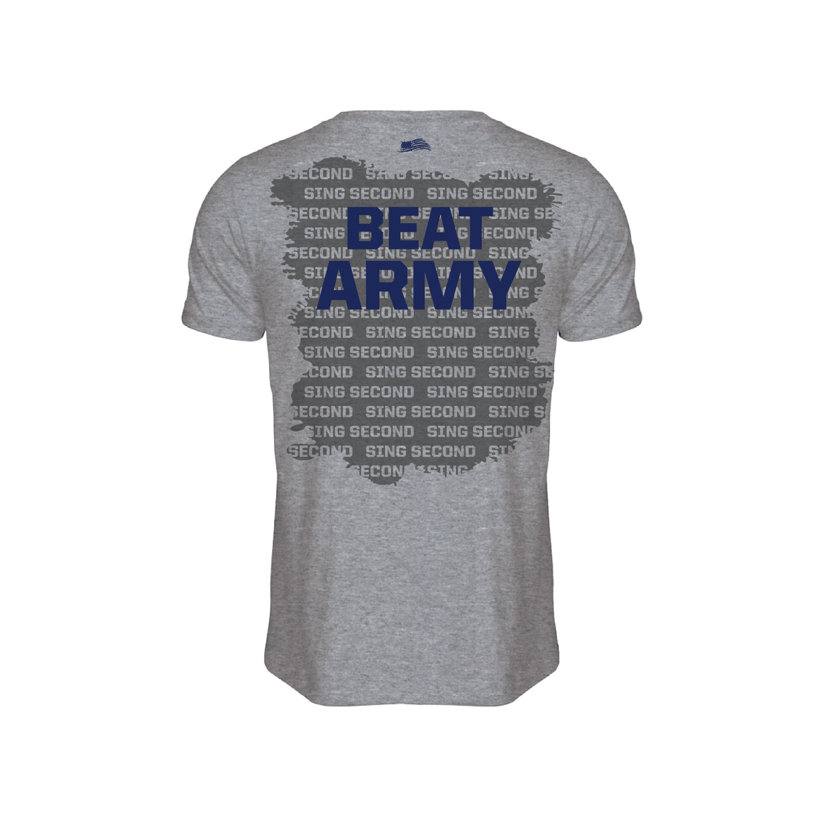 Navy Football Sweat Tee