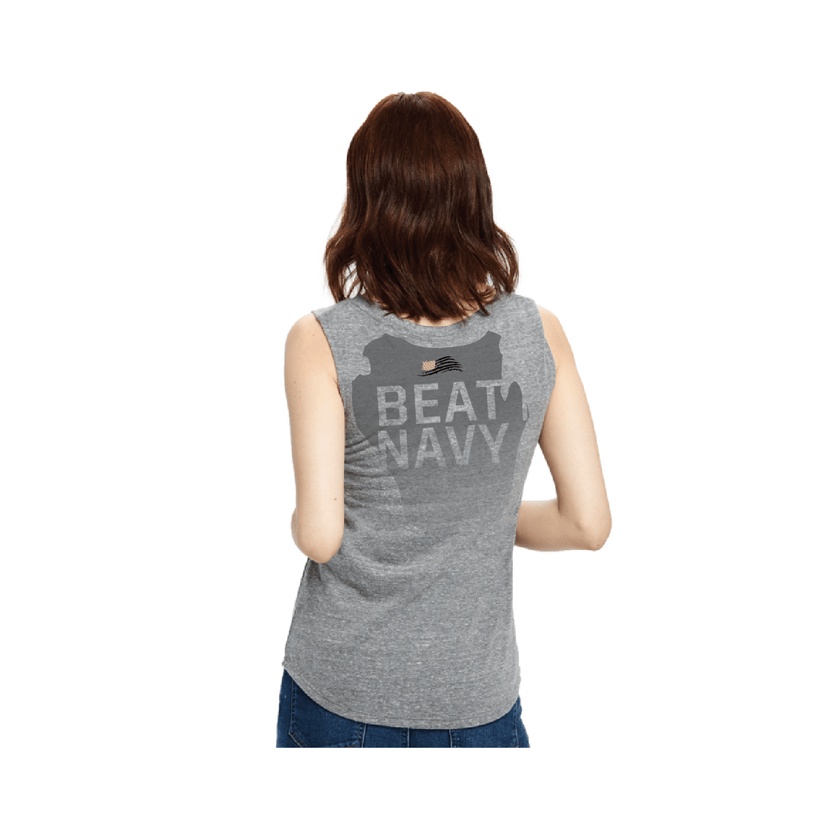 Women's Go Army - Beat Navy Sweat Tank